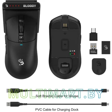 Игровая мышь A4Tech Bloody R72 Pro Duo (черный) картинка 14